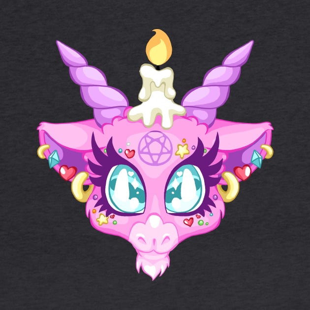 My First Baphomet (Pink) by Von Plundercat